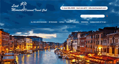 Desktop Screenshot of lastmomentvacations.com